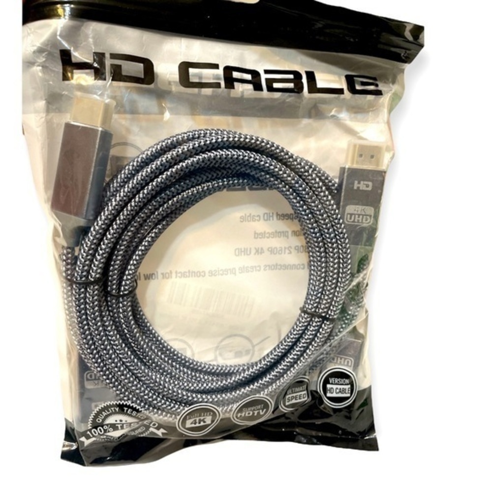 HD 4K  Ethernet high speed gold plate connectors Cable